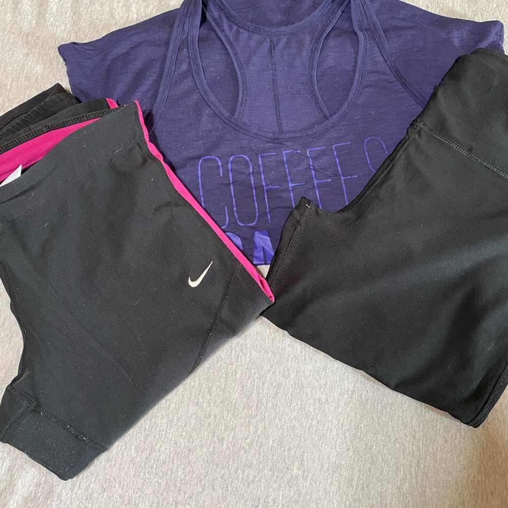 Workout clothes bundle